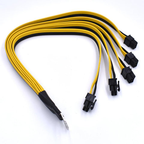 BTC Miner Bitcoin Litecoin S7 S9 S11 power supply to 5* PCI-E 6pin GPU-CE00078-Veeddydropshipping