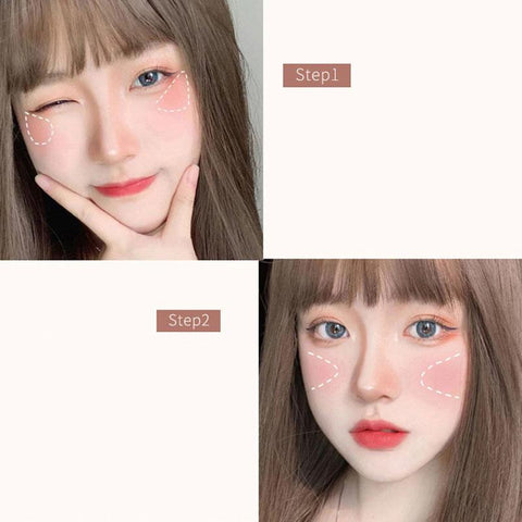 Matte Blush Palette Blush Shiny Eyeshadow-BH00683-Veeddydropshipping