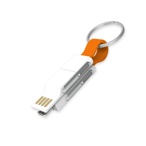 4 in 1 Charging Cable-Ultra Portable Charging/Keychain Cable -CE01126-Veeddydropshipping
