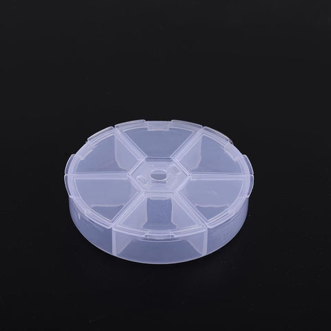 Rectangle Plastic Jewelry Box Compartment Storage Box-JW01733-Veeddydropshipping