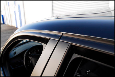Matte Black Stripes Window Trim Film Car Sticers Decal-AM00802-Veeddydropshipping