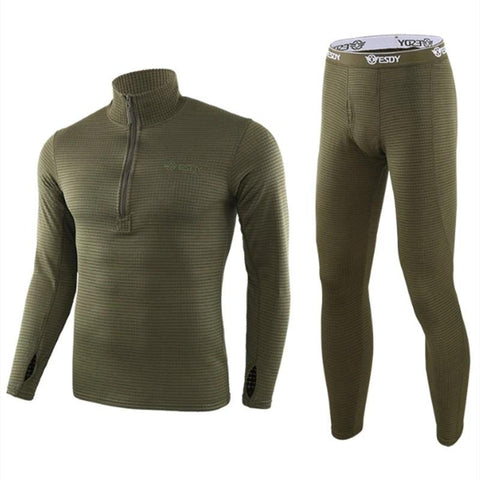 New Thermal Underwear Sets Men Compression Fleece Sweat-MF01534-Veeddydropshipping
