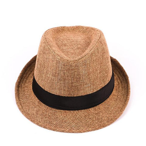 Cotton and Linen Pure Hat Dad Hat Imitation Linen Sun-MF01044-Veeddydropshipping