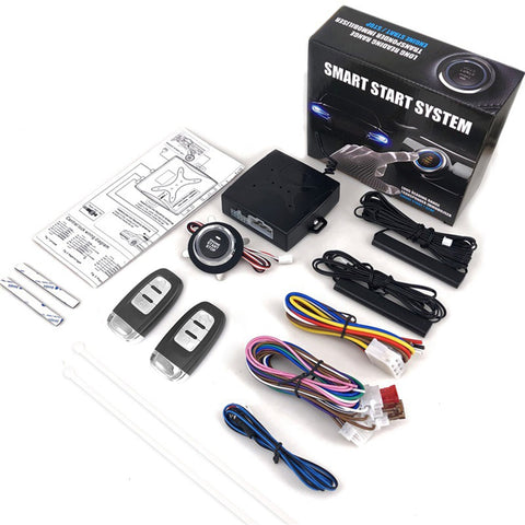 12V Car SUV Keyless Entry System Engine Start Alarm System Push-AM00596-Veeddydropshipping