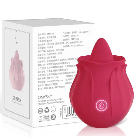 Rose Sucking Vibrator 10 Speed Vibrating Clit Sucker Vagina Nipple Clitoris Stimulation -BH01218-Veeddydropshipping