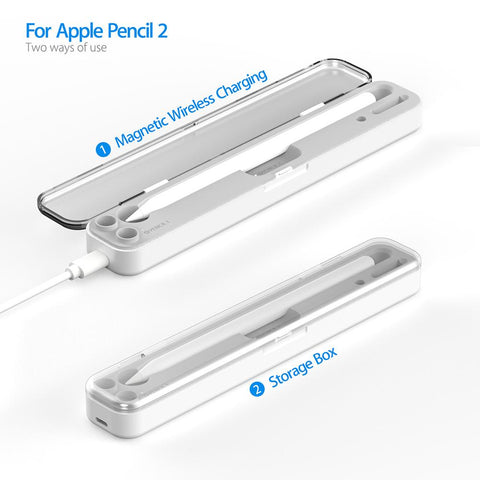 Magnetic Wireless Charger Pencil Box-CO00448-Veeddydropshipping