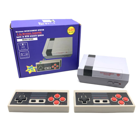 NES620 Video Game Console AV2.4G Wireless Controller 8-bit nostalgic FC game -CE01334-Veeddydropshipping