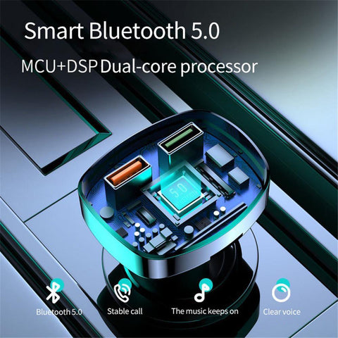 Car Bluetooth 5.0 FM Transmitter PD 18W-PA01160-Veeddydropshipping