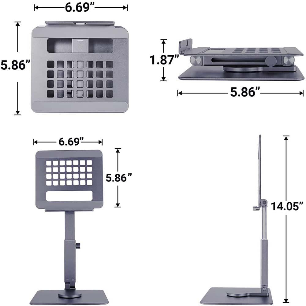 Tablet Stand Desk Adjustable Foldable Holder-Veeddydropshipping