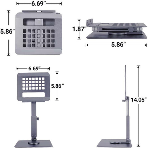 Tablet Stand Desk Adjustable Foldable Holder-Veeddydropshipping
