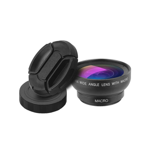 12 5X Macro and 0 45X Wide-angle Lens External Mobile Phone Lens-PA01269-Veeddydropshipping