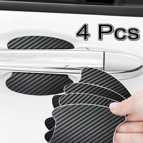 6Color 4Pcs Car Door Sticker Carbon Fiber Scratches Resistant Cover-AM00091-Veeddydropshipping