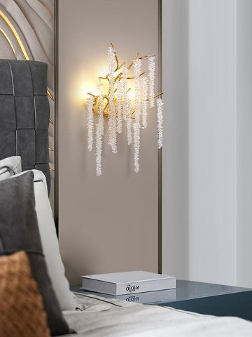 Crystal wall lamp bedside lighting modern-TI00460-Veeddydropshipping