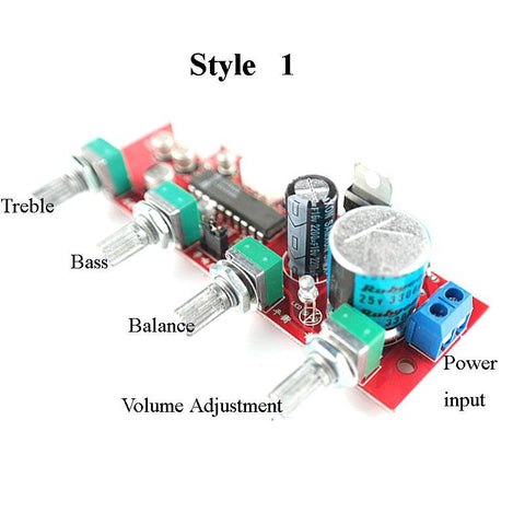 LM1036 Preamp amplifier audio Tone Board with NE5532 Potentiometer -CE00992-Veeddydropshipping