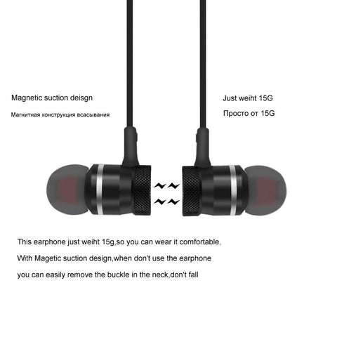Bluetooth headset with neck, stereo headset-Veeddydropshipping