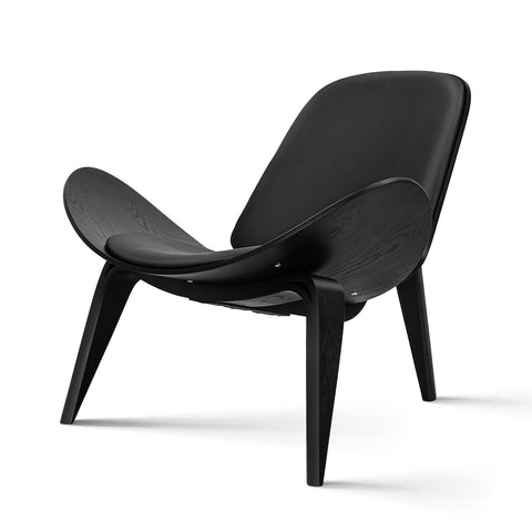 Replica Palisander Lounge Shell Chair Nordic-HA01661-Veeddydropshipping