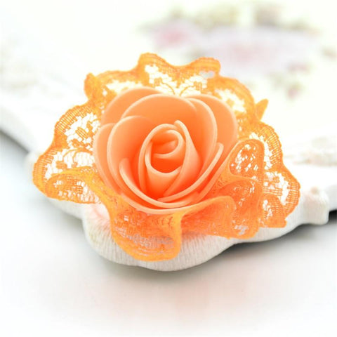 Mini Lace Flower Heads Wedding Decorations-HA00716-Veeddydropshipping