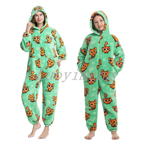 Teenager Boys Girls Clothes Anime Cartoon Women&#39;s Sleepwear-TB01098-Veeddydropshipping