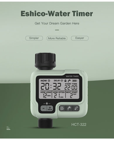 Automatic Water Timer Garden Digital Irrigation Machine-HA01524-Veeddydropshipping