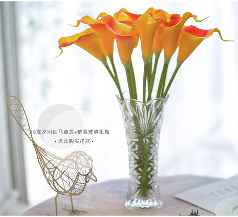 Real Touch Artificial Flowers Calla Bouquet-HA00767-Veeddydropshipping