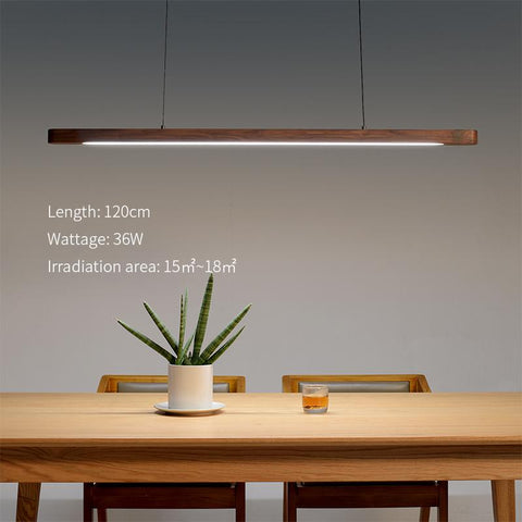 Wood LED Pendant Lights Modern  Lamp-TI00304-Veeddydropshipping