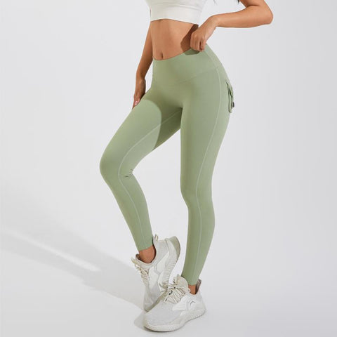 Gym Leggings Women Scrunch Bum High-waisted Yoga Pants Sexy Tights Workout-OS00788-Veeddydropshipping