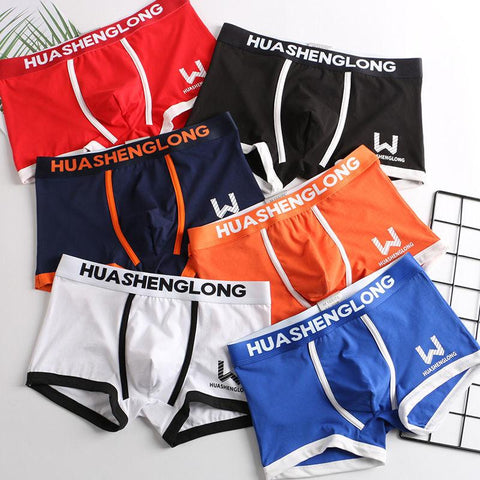 Man Panties Cotton Soft Short Boxer Mens Breathable-MF01425-Veeddydropshipping
