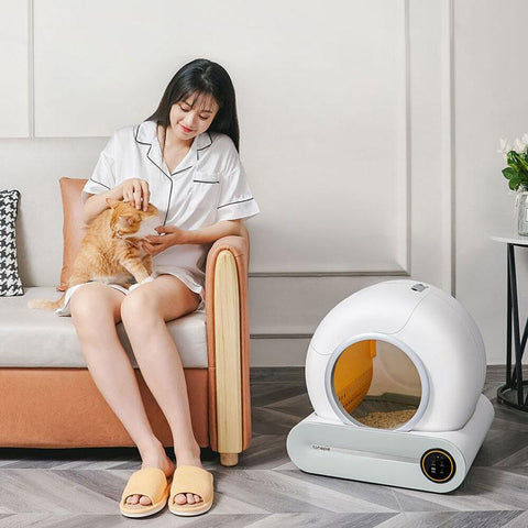 Automatic Cat Litter Box Intelligent APP Control-HA01399-Veeddydropshipping