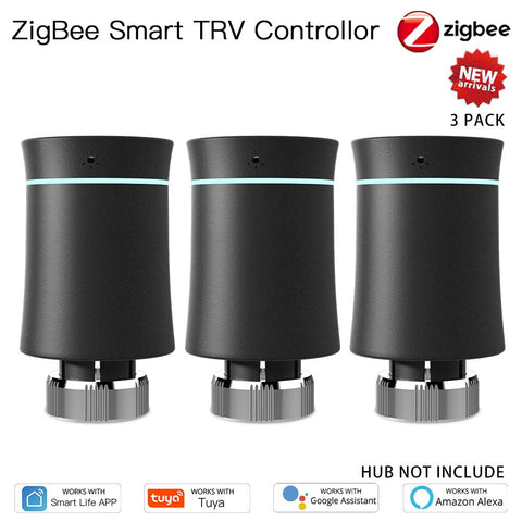 TRV ZigBee 3.0 Tuya New Radiator Actuator Valve Smart Programmable -CE00628-Veeddydropshipping