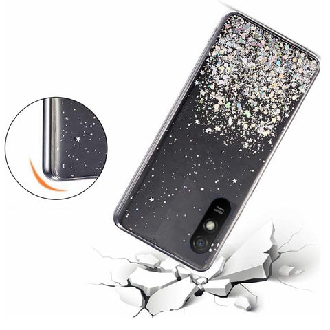 Bling Glitter Phone Case For xiaomi redmi 9A 9A Soft Full Cover-PA00323-Veeddydropshipping