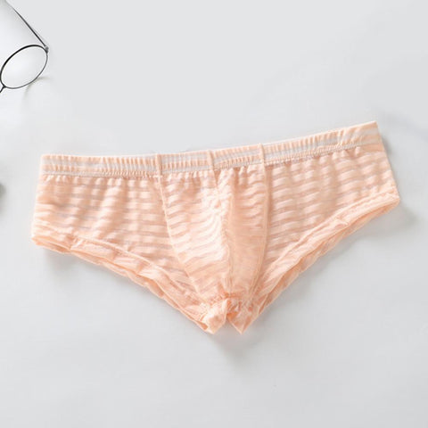Sheer Bikini Breathable Comfort G-String Underwear Boxer Briefs Bikini-MF01652-Veeddydropshipping
