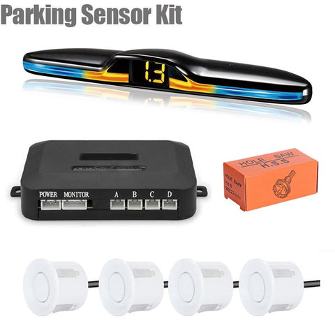 New LED Parking Sensor System Backlight Parktronic Monitor-AM00137-Veeddydropshipping