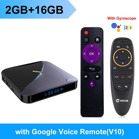 RGB Light Android 11 TV Box A95X F3 Air II 4GB 64GB Dual Wifi 4K 60fps BT5.0 -CE00807-Veeddydropshipping