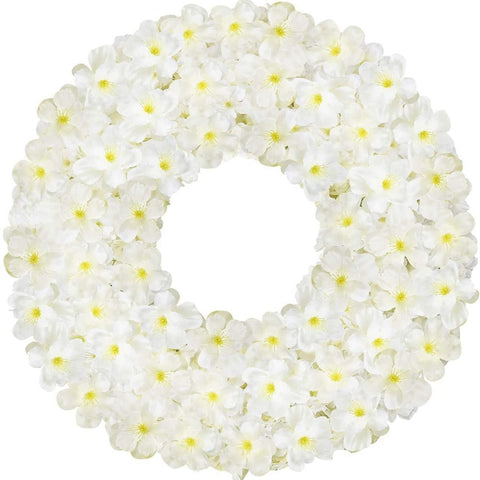 Artificial Sakura Flowers Vine Wedding Garden-HA00680-Veeddydropshipping