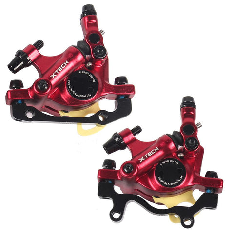 ZOOM XTECH HB100 Hydraulic Disc Brake Calipers Front &amp-AM00171-Veeddydropshipping