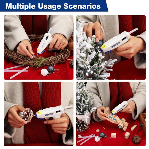 Corded Glue Gun with 20pcs glue sticks-TI00030-Veeddydropshipping