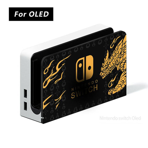 PM Scarlet and Violet ABS Protective Case Shell for Nintendo Switch TV Dock-CE01341-Veeddydropshipping