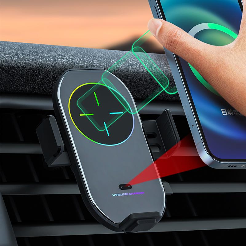 15W Car Wireless Charger Phone Holder Air Vent Magnetic Charger-Veeddydropshipping