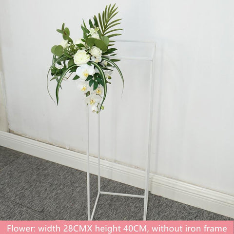artificial flower ball wedding table decoration-HA00764-Veeddydropshipping