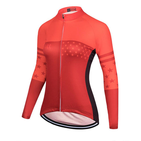Cycling Long Sleeve Shirt,Quick Drying Blouses Women's Cycling Clothing Free-OS00998-Veeddydropshipping