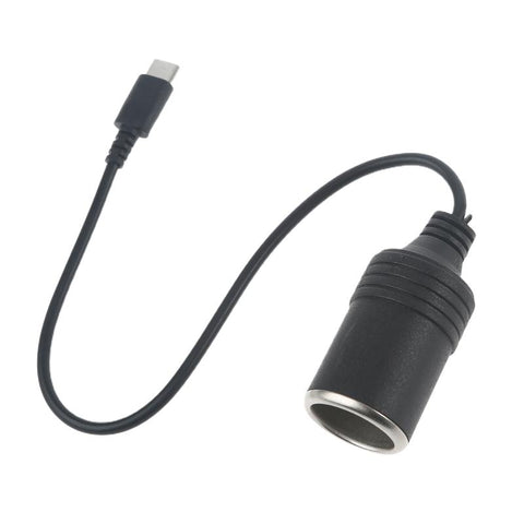 USB C PD Male to 12V 60W Car Cigarette-Lighter Socket Female Converter Cable -CE00190-Veeddydropshipping