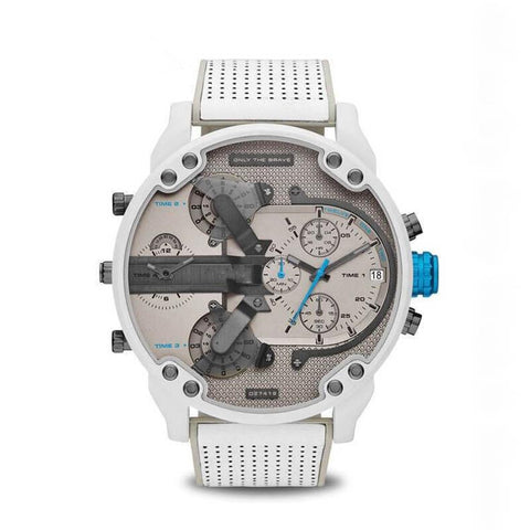 Watch New Fashion Individual Silicone Belt White Quartz Clock -JW00807-Veeddydropshipping