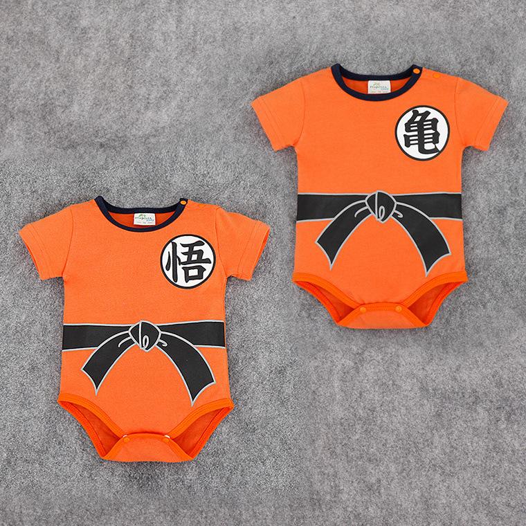 Baby Boy Anime Romper Cartoons Long Sleeve Smock Halloween-Veeddydropshipping-3