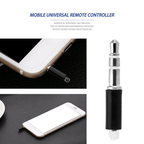 3.5mm Jack Infrared Transmitter IR Remote Control Adapter Air Conditioner Mobile Phone-PA00765-Veeddydropshipping
