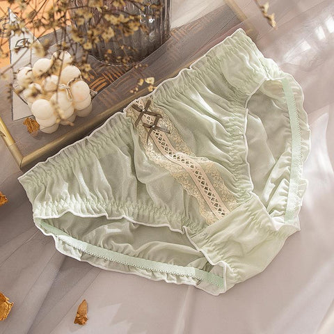 Ladies plus size lace sexy panties-WF00840-Veeddydropshipping