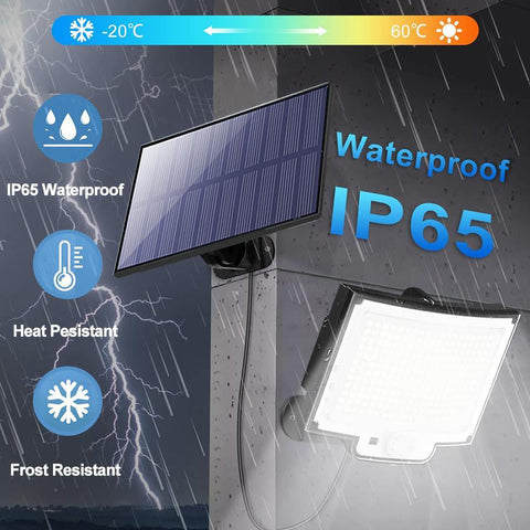 228 LEDs Outdoor Solar Lights Super Bright 3 Modes Flood Lights IP65-TI00822-Veeddydropshipping