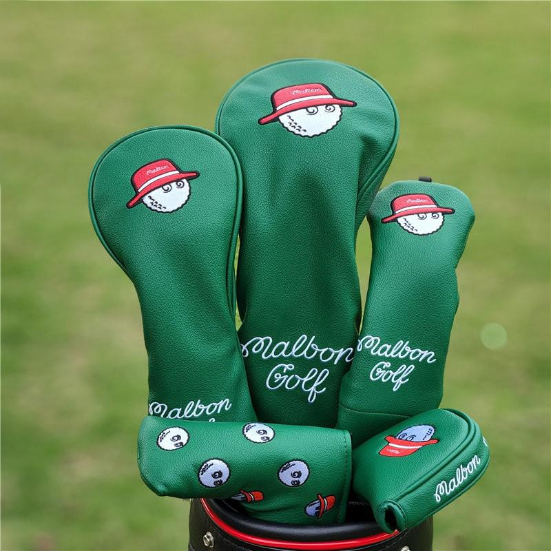 Headcovers Driver Fairway Woods Cover PU Leather Head-OS01428-Veeddydropshipping