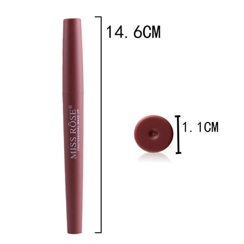 Sexy Double-end Lip Liner Matte Lip Pencil-BH00663-Veeddydropshipping