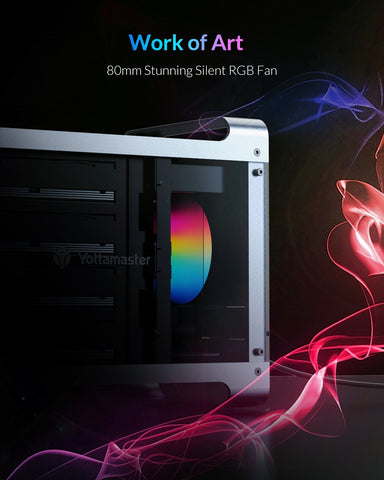 Hard Drive Enclosure RGB Fan-CO00945-Veeddydropshipping