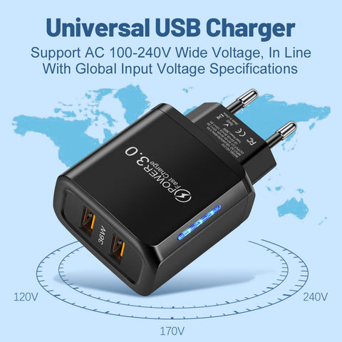 Maerknon 36W Fast Charging USB Type C Mobile Phone Charger Power Adapter-PA00345-Veeddydropshipping
